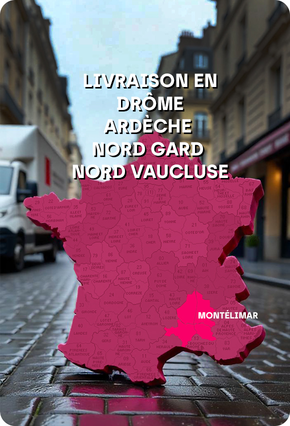 carte zone de livraison